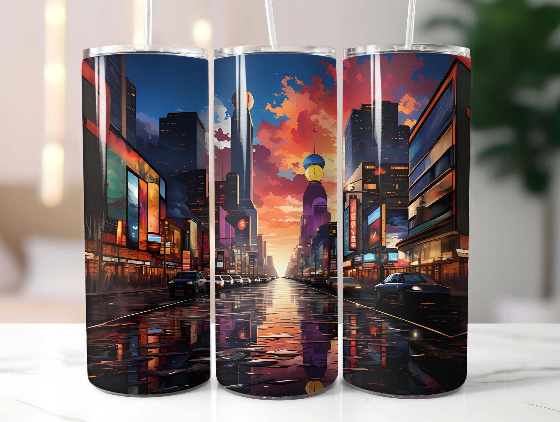 City Travel 2 Tumbler Wrap - CraftNest