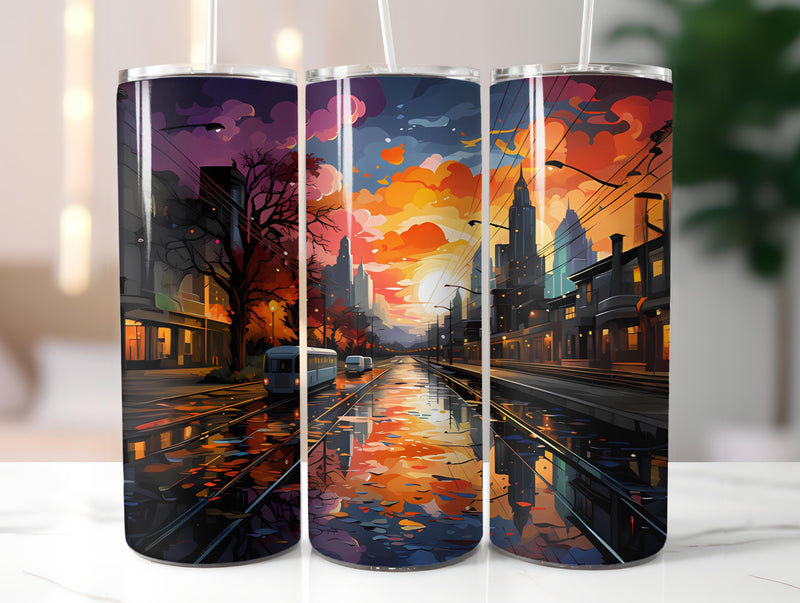 City Travel 2 Tumbler Wrap - CraftNest