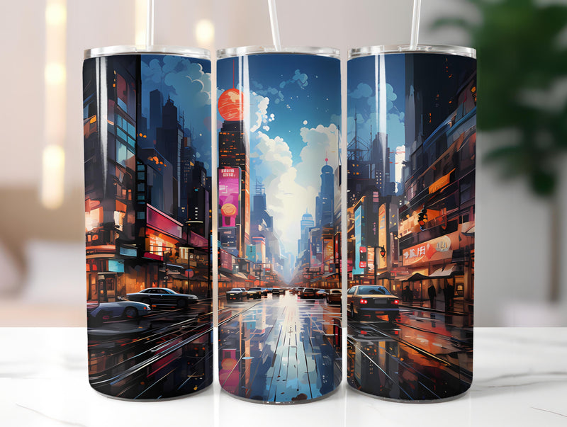 City Travel 1 Tumbler Wrap - CraftNest