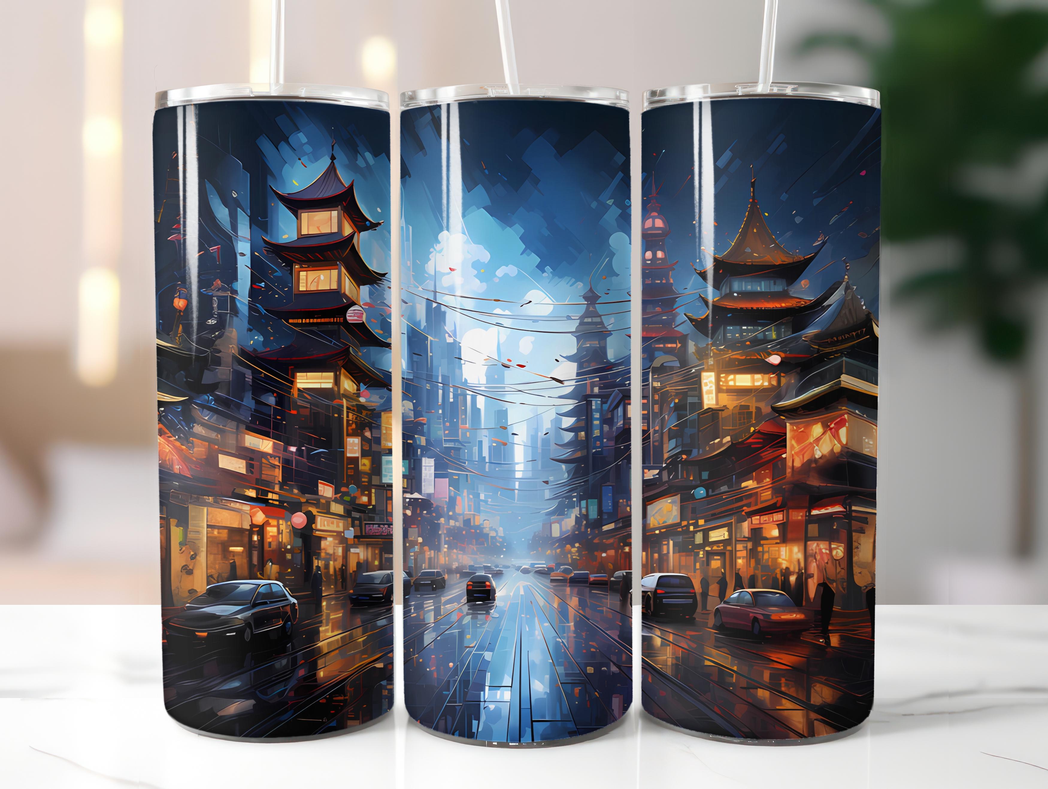 City Travel 2 Tumbler Wrap - CraftNest