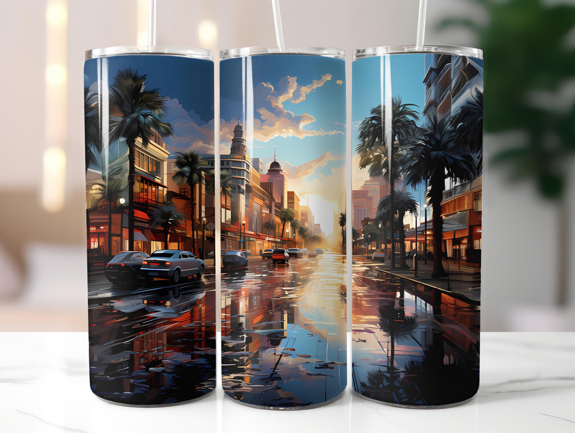 City Travel 3 Tumbler Wrap - CraftNest