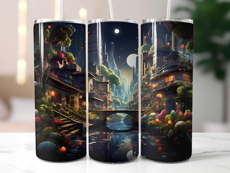 City Travel 1 Tumbler Wrap - CraftNest