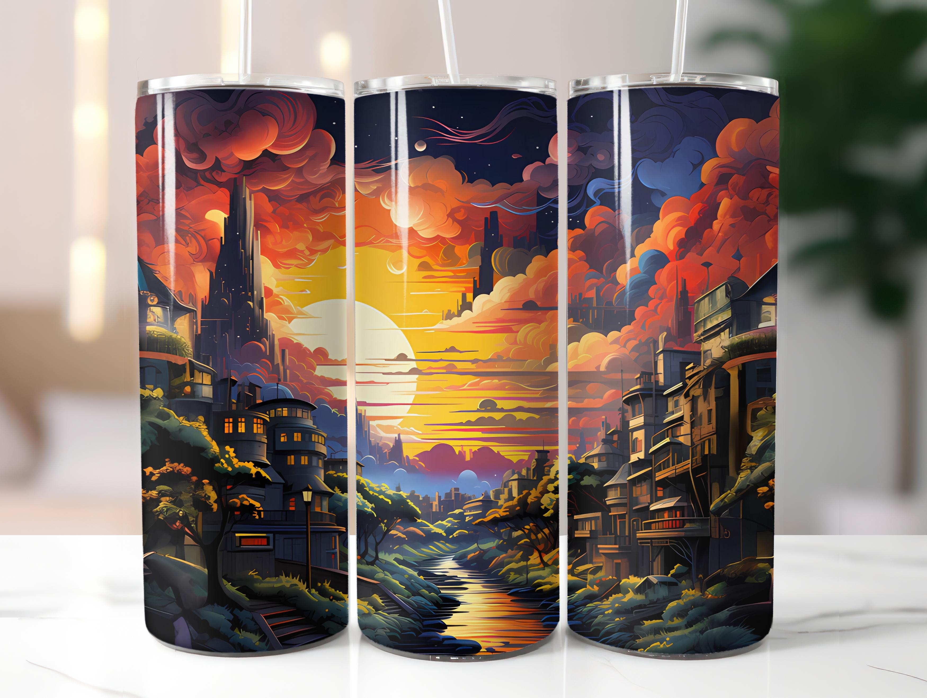 City Travel 2 Tumbler Wrap - CraftNest