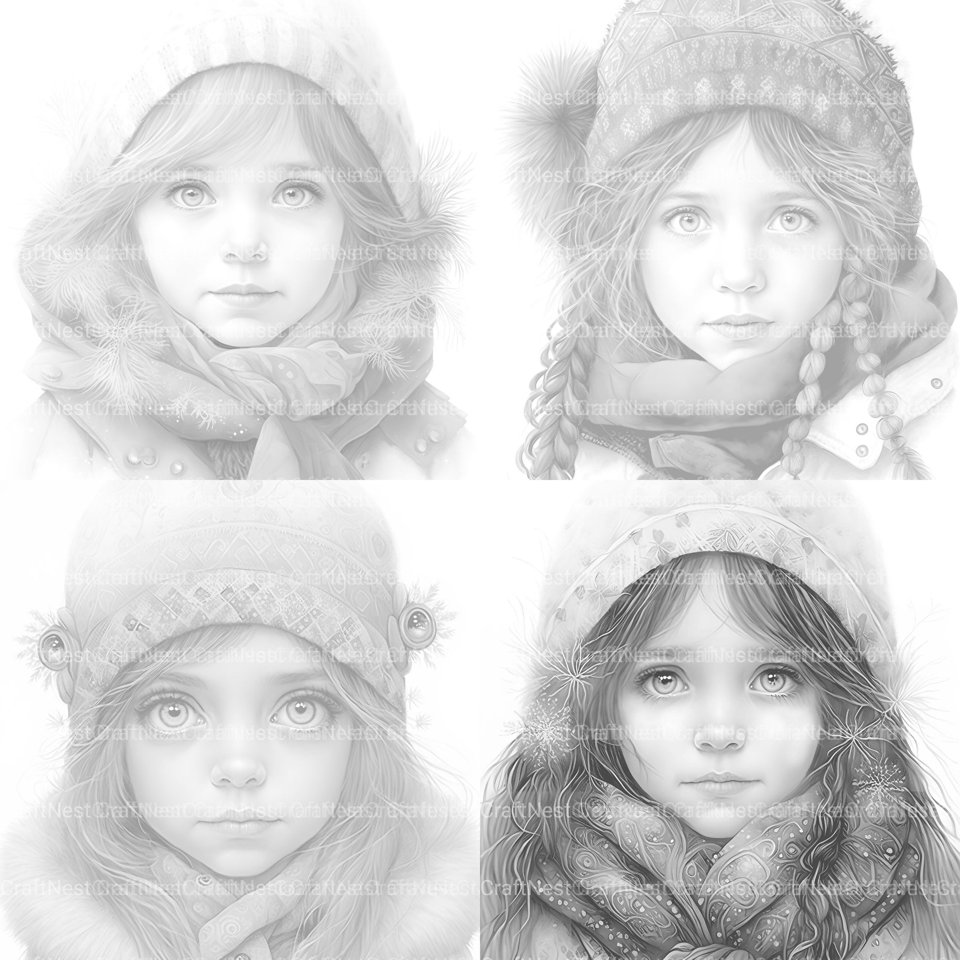 Egyptian Boy Coloring Book - CraftNest - Digital Crafting and Art