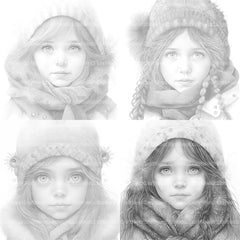 Egyptian Boy Coloring Book - CraftNest - Digital Crafting and Art