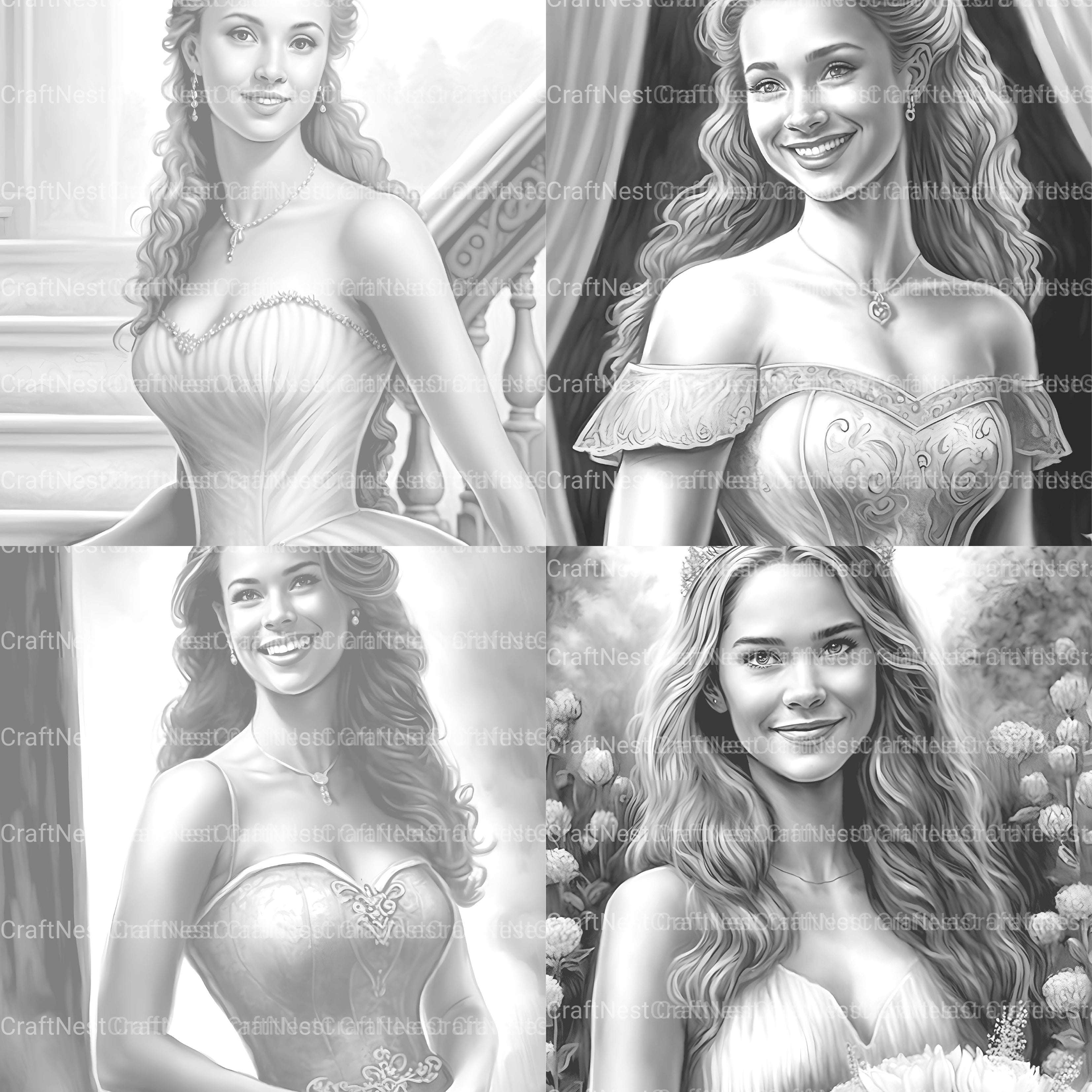 Steampunk Girl Coloring Book 1 - CraftNest - Digital Crafting and Art