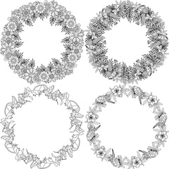 Colorist Heaven Frame Coloring Book - CraftNest - Digital Crafting and Art