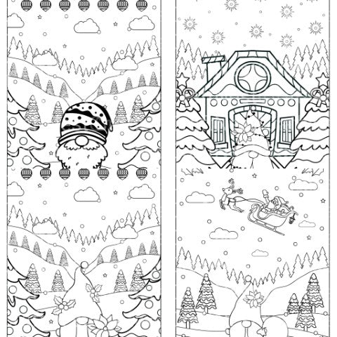 Kids Christmas Coloring Book