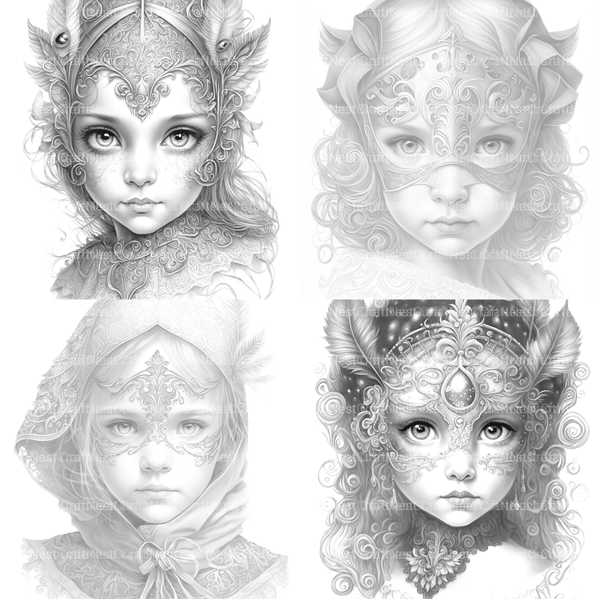 Viking Boy Coloring Book - CraftNest - Digital Crafting and Art