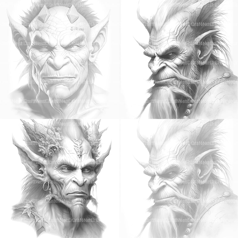 Troll Coloring Book - CraftNest - Digital Crafting and Art