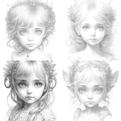 Gnome Girl Coloring Book - CraftNest - Digital Crafting and Art