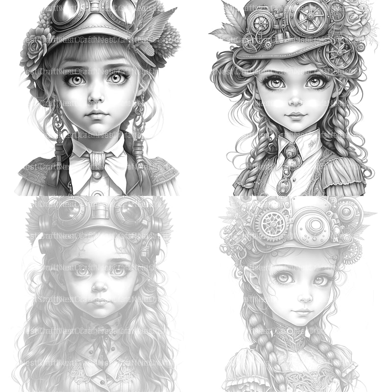 Victorian Boy Coloring Book - CraftNest - Digital Crafting and Art