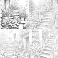 Herb Garden Coloring Book - CraftNest - Digital Crafting and Art