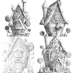 Aztec Tiny House Coloring Book - CraftNest - Digital Crafting and Art
