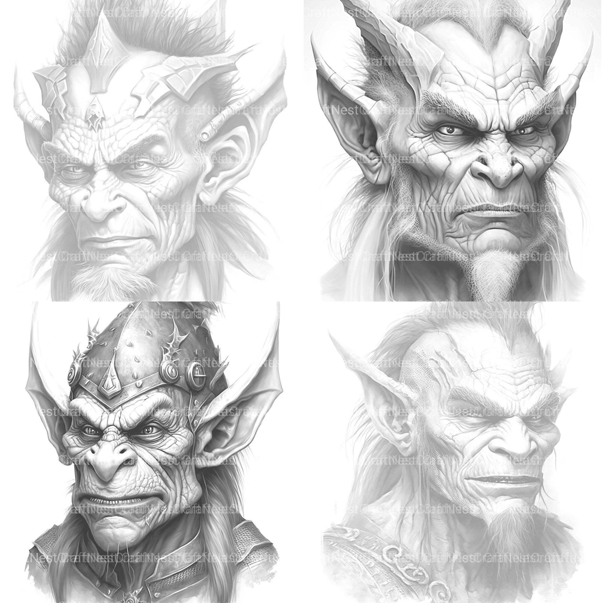 Troll Coloring Book - CraftNest - Digital Crafting and Art