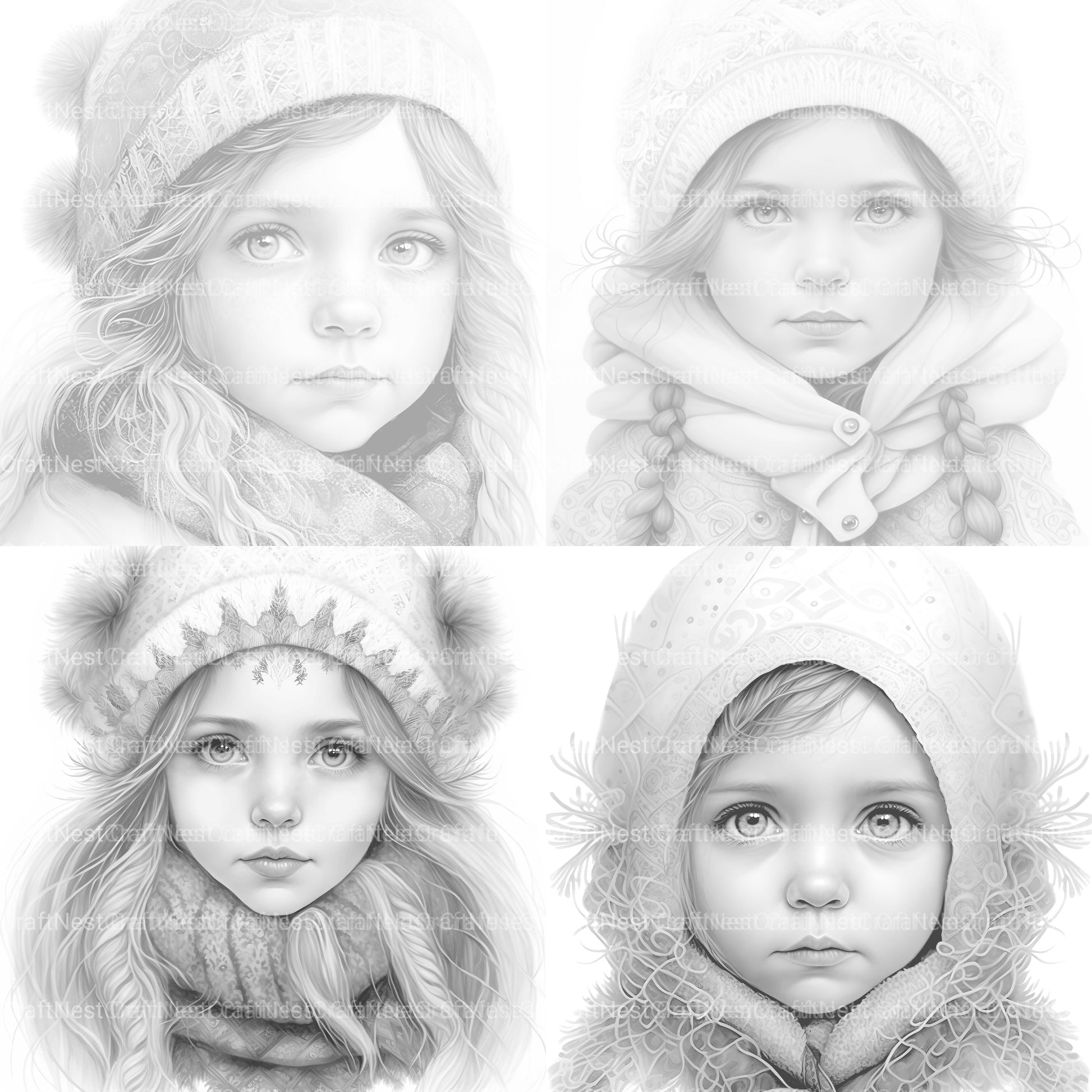 Egyptian Boy Coloring Book - CraftNest - Digital Crafting and Art