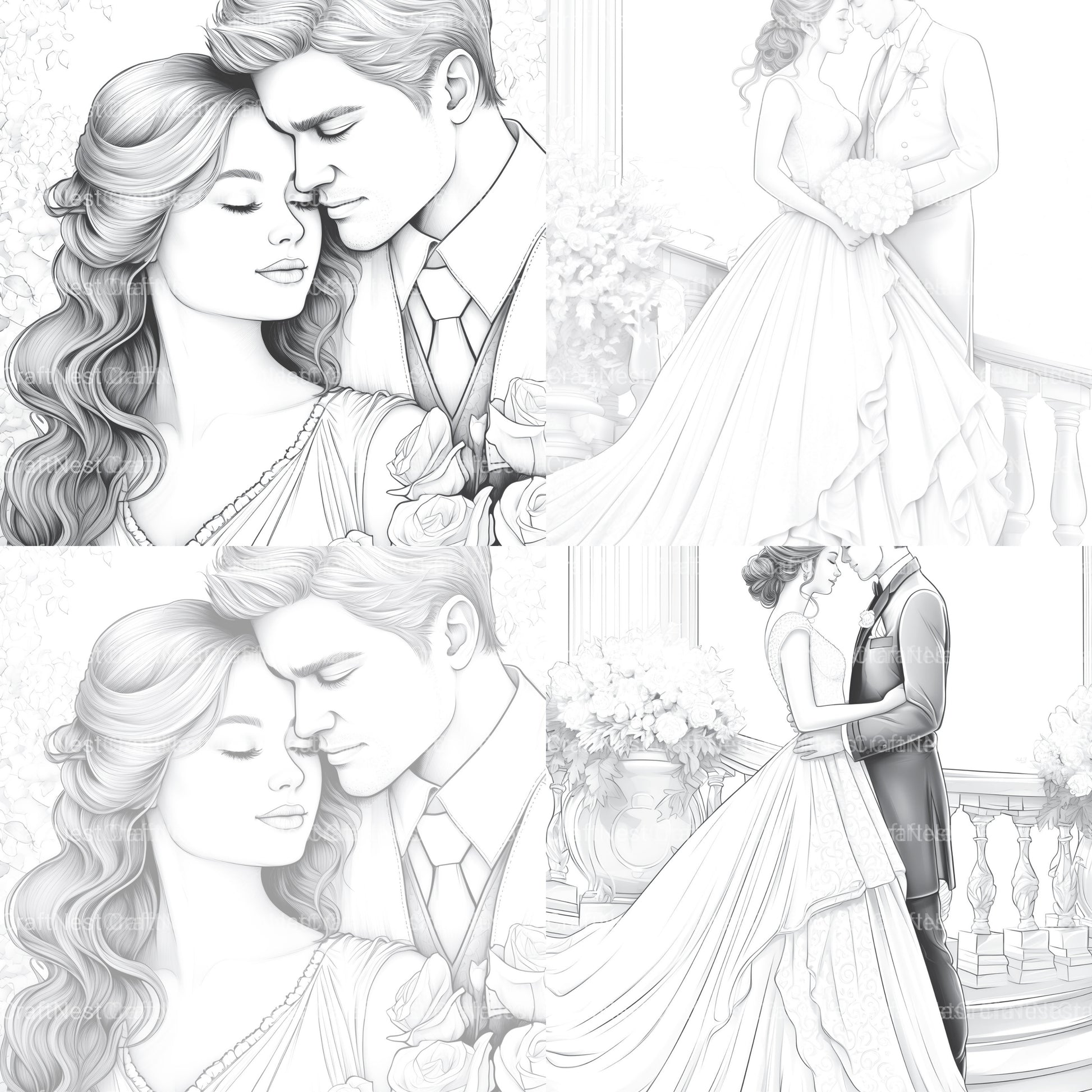 Cute Boy Coloring Book - CraftNest - Digital Crafting and Art