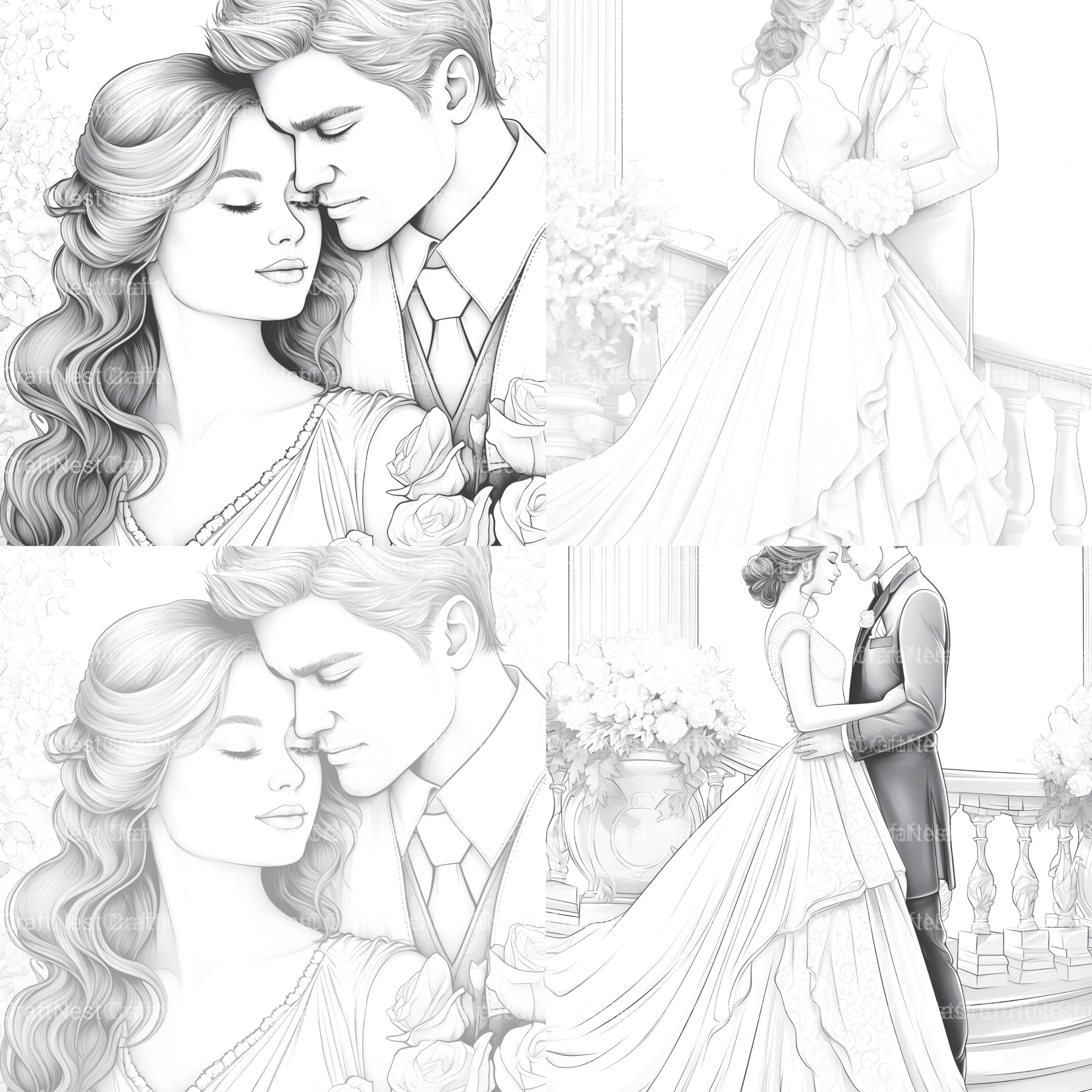 Cute Boy Coloring Book - CraftNest - Digital Crafting and Art