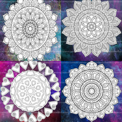 Colorist Heaven Universe Coloring Book - CraftNest - Digital Crafting and Art