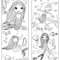 Mermaids Coloring Book - CraftNest - Digital Crafting and Art