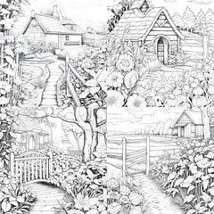 Farmers Garden Coloring Book 2 - CraftNest - Digital Crafting and Art