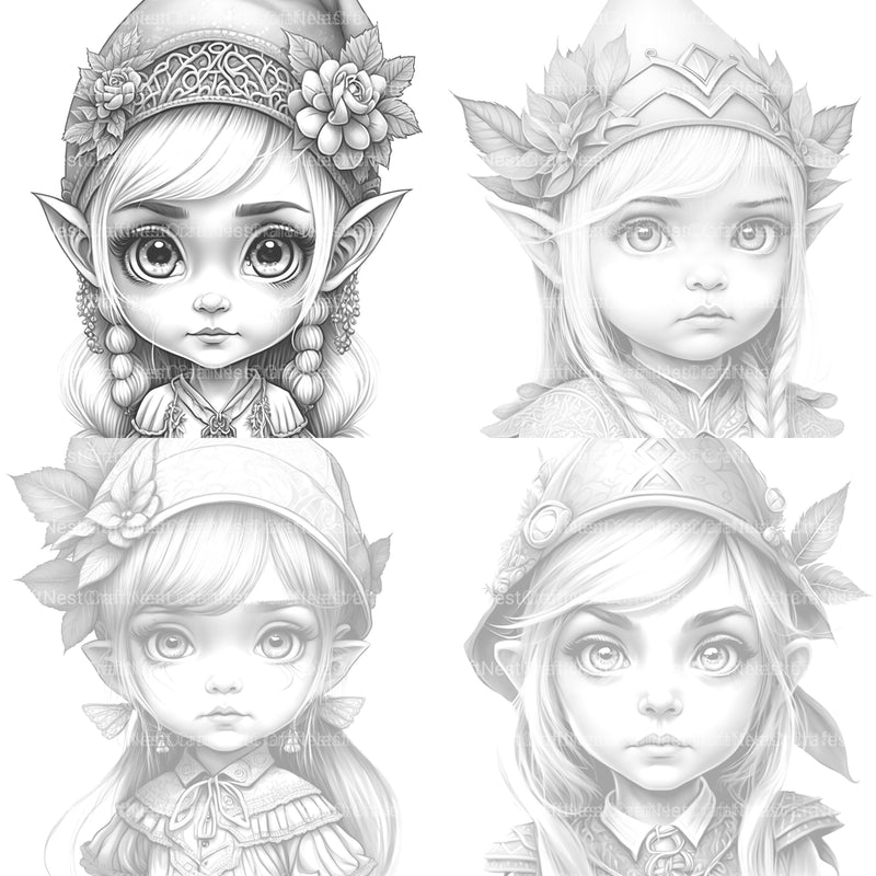 Gothic Girl Coloring Book - CraftNest - Digital Crafting and Art