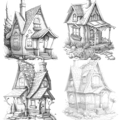 Ranch Tiny House Coloring Book - CraftNest - Digital Crafting and Art