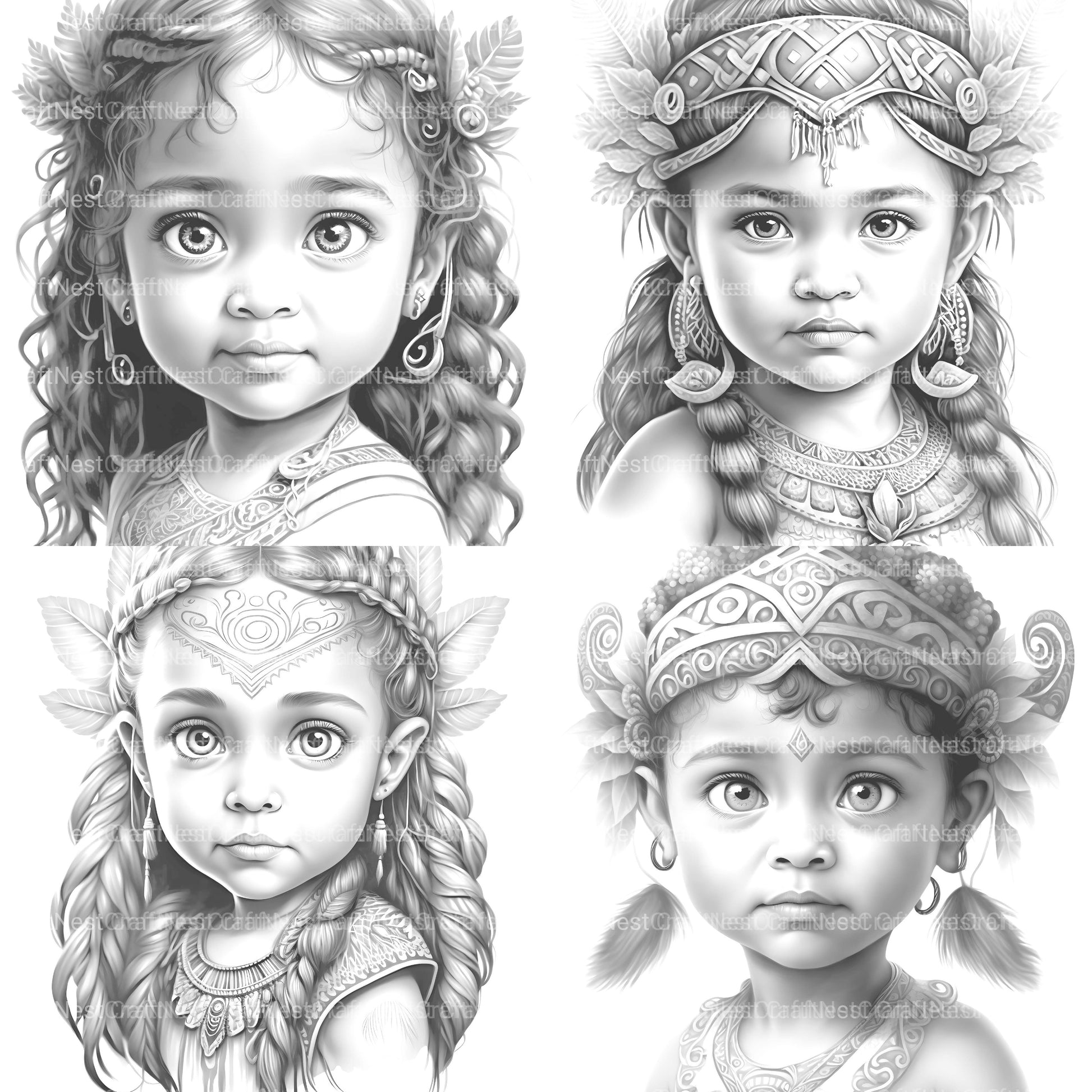 Maya Boy Coloring Book - CraftNest - Digital Crafting and Art