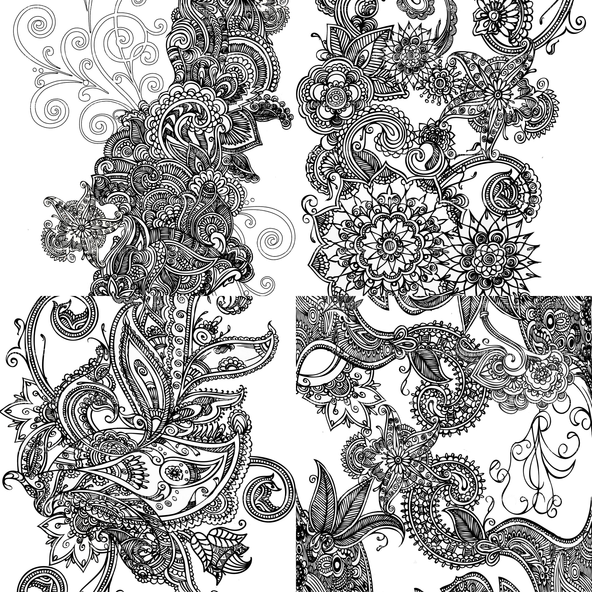 Colorist Heaven Fantasy Coloring Book - CraftNest - Digital Crafting and Art