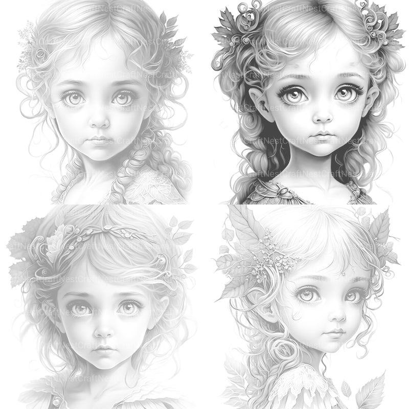 Gnome Girl Coloring Book - CraftNest - Digital Crafting and Art