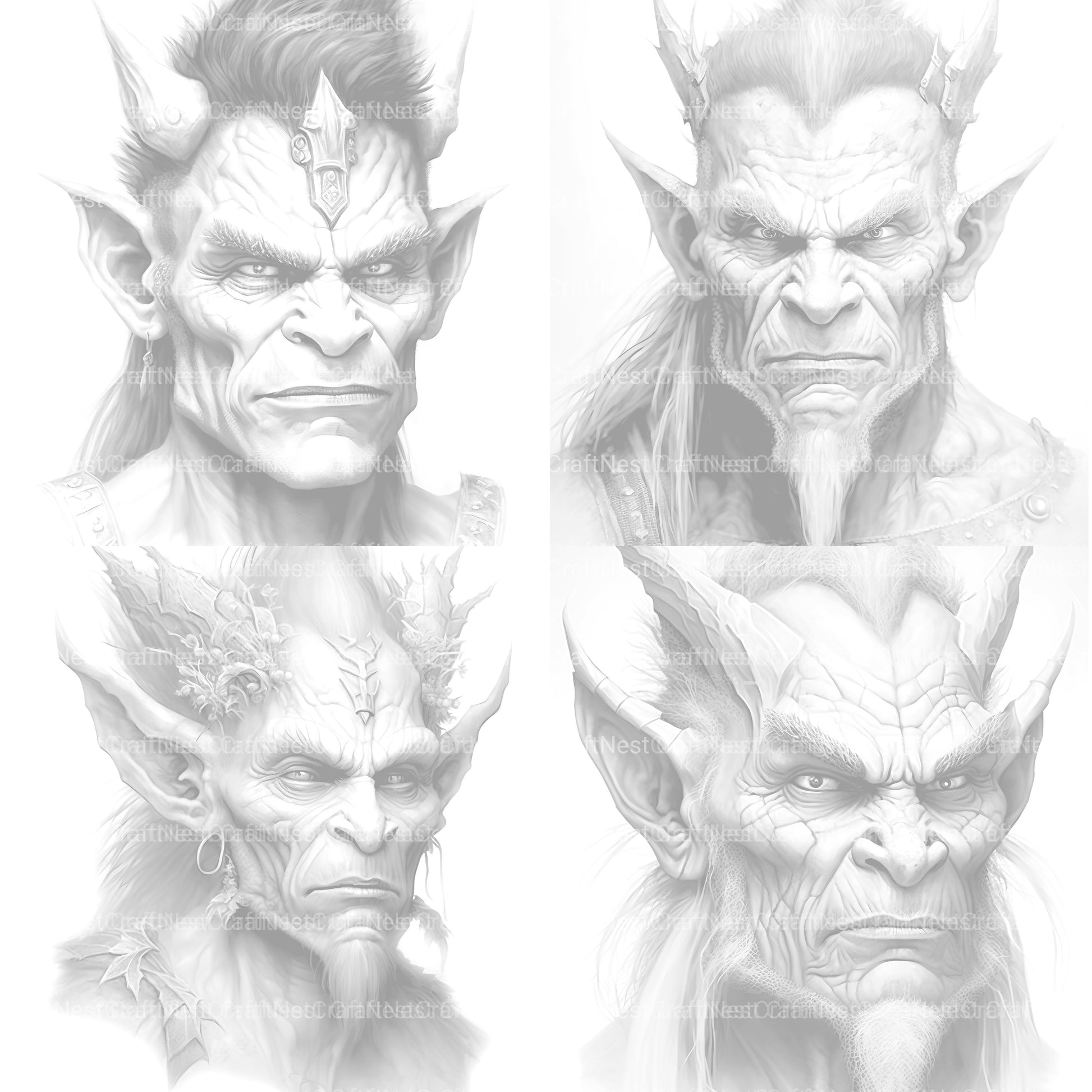 Troll Coloring Book - CraftNest - Digital Crafting and Art