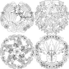 Colorist Heaven Jungle Coloring Book - CraftNest - Digital Crafting and Art