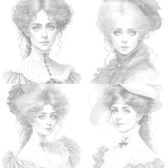 Viking Girl Coloring Book - CraftNest - Digital Crafting and Art