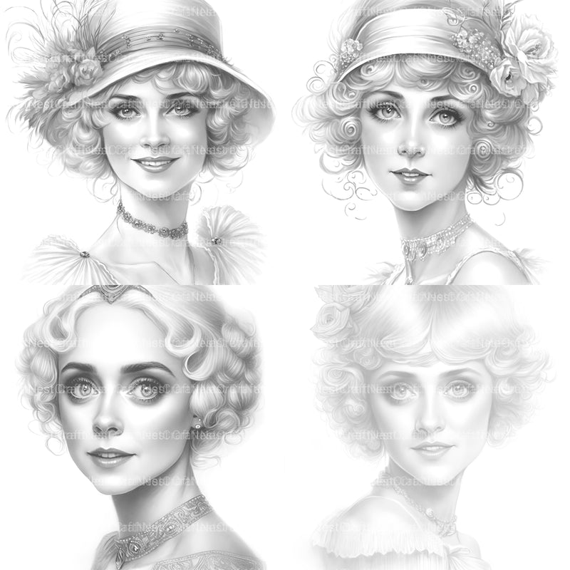 Brides Coloring Book - CraftNest - Digital Crafting and Art