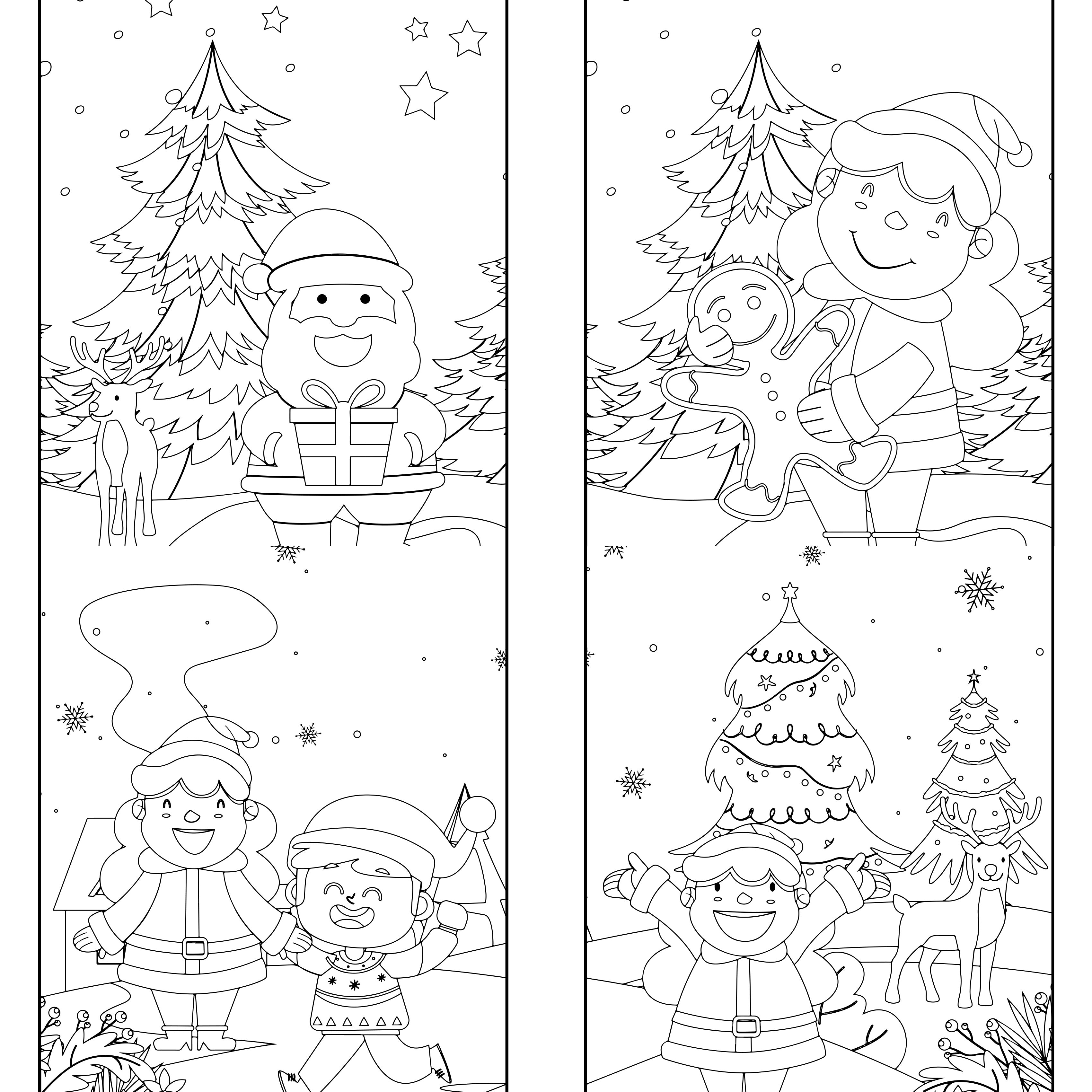 Kids Christmas Coloring Book Volume 11