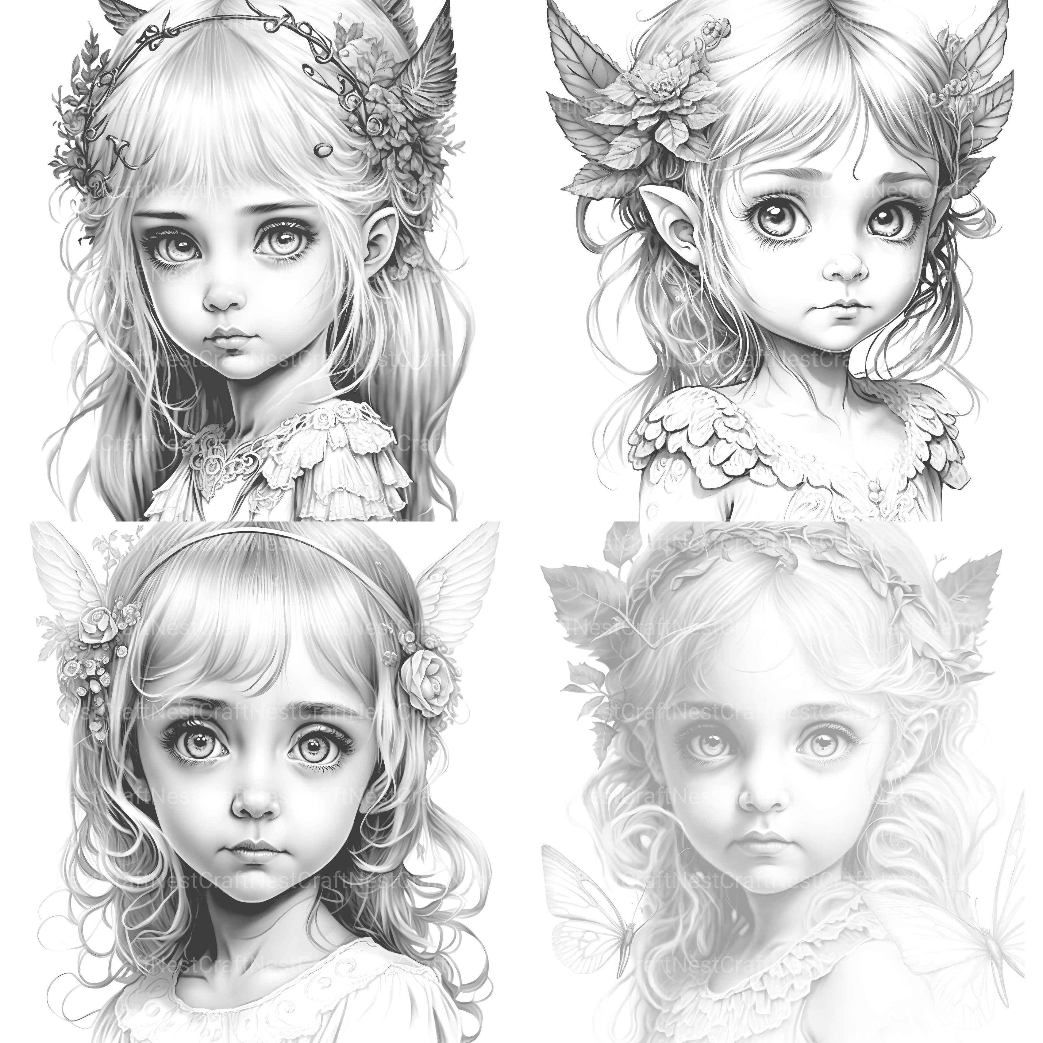 Gnome Girl Coloring Book - CraftNest - Digital Crafting and Art