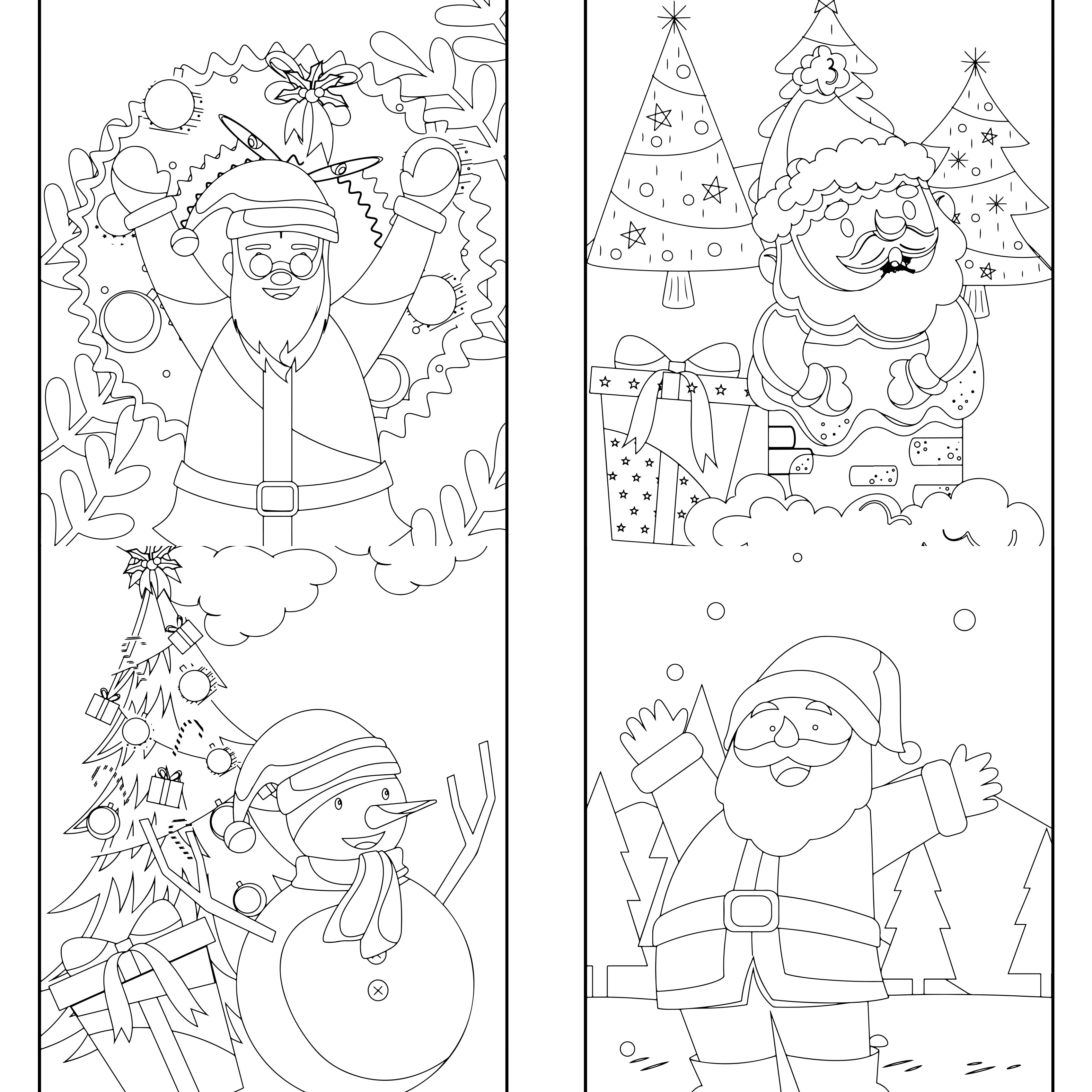 Kids Christmas Coloring Book Volume 2