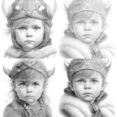 Winter Girl Coloring Book 2 - CraftNest - Digital Crafting and Art