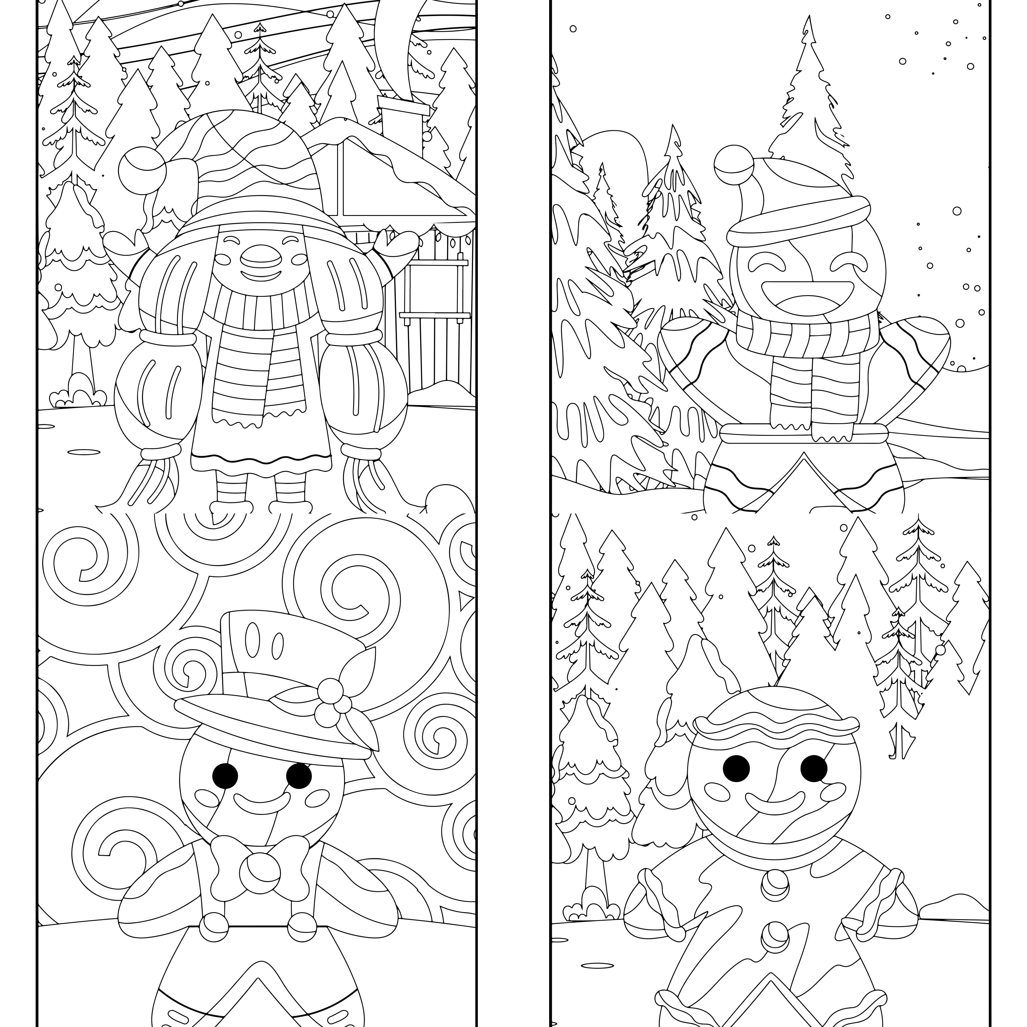 Kids Christmas Coloring Book Volume 15