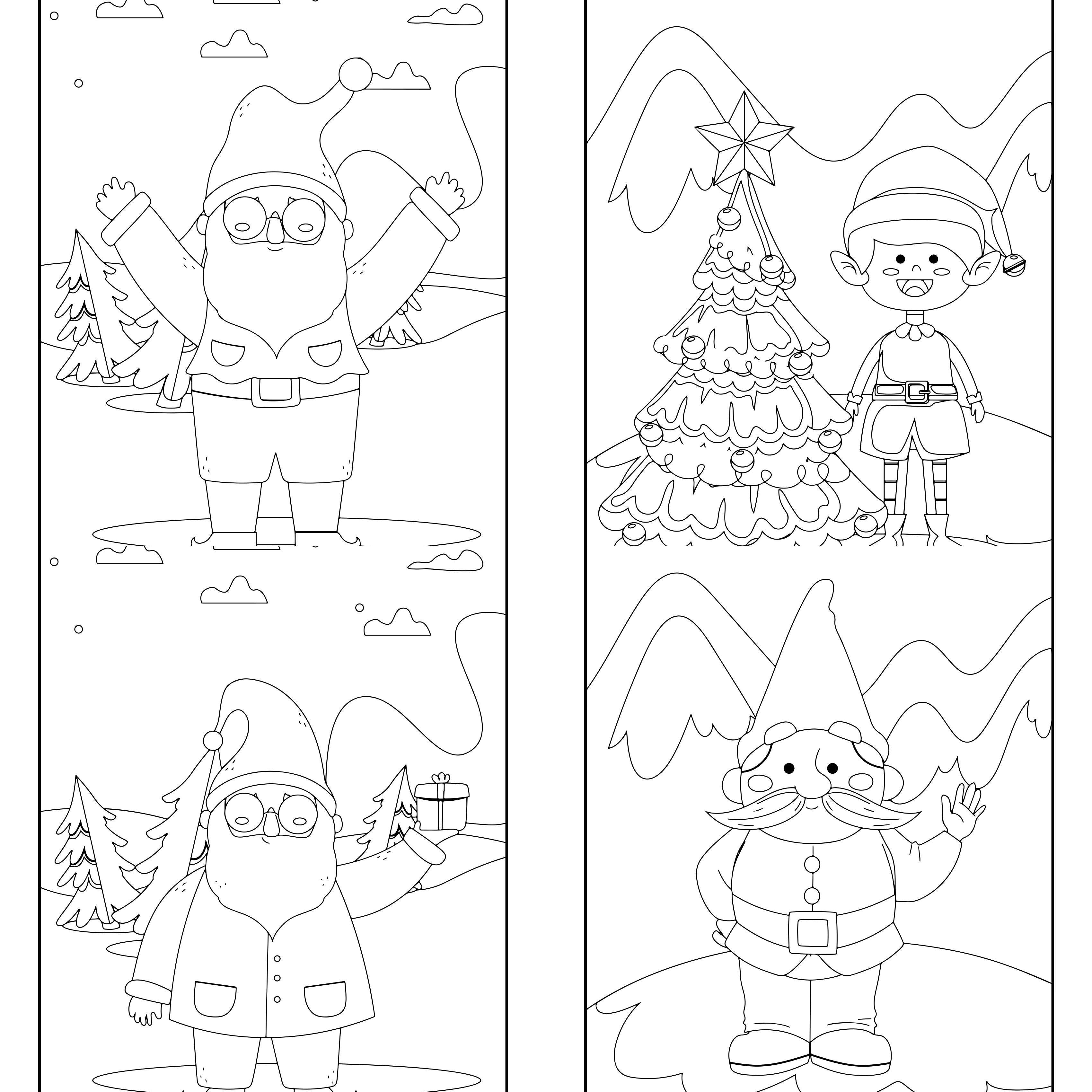 Kids Christmas Coloring Book Volume 7