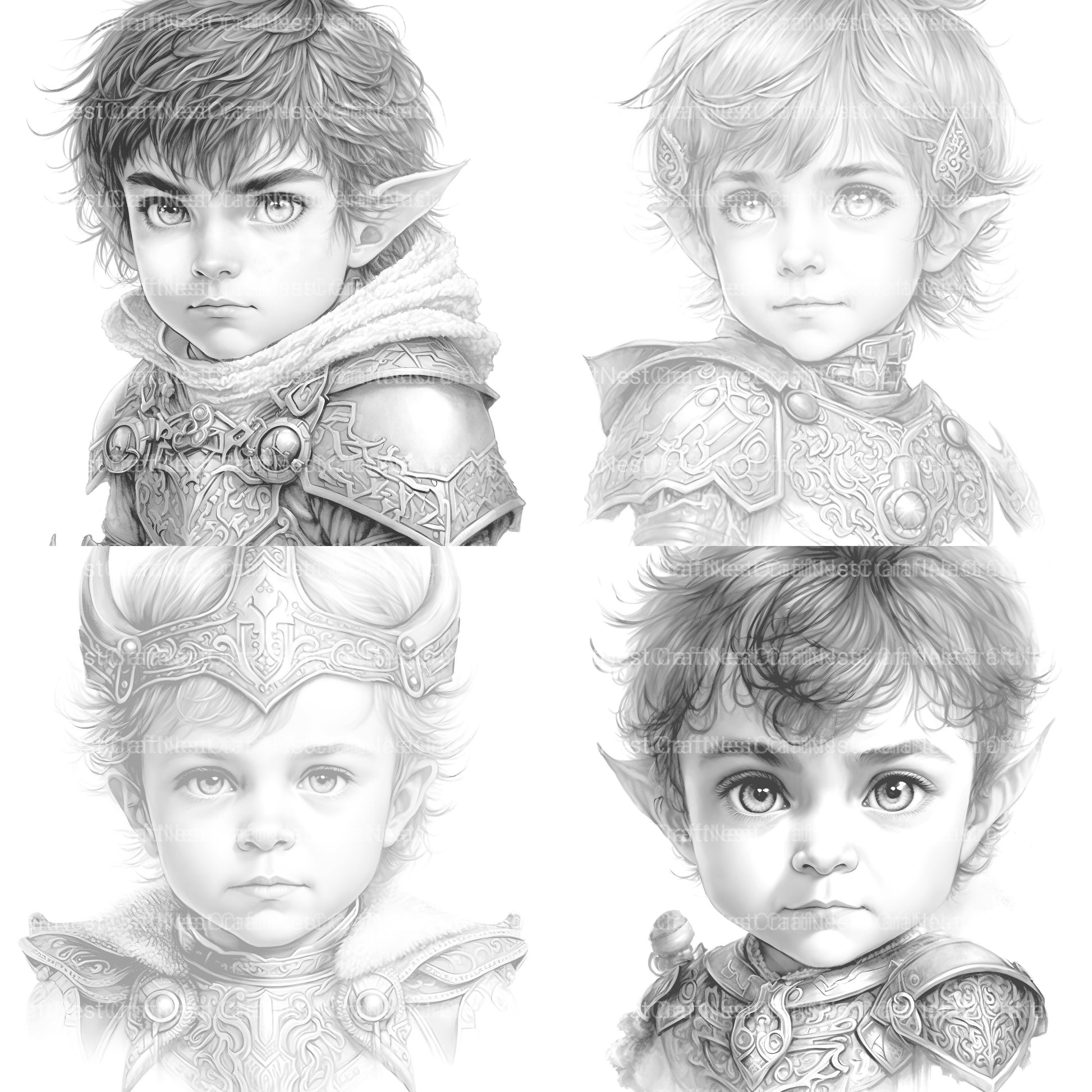 Steampunk Boy Coloring Book - CraftNest - Digital Crafting and Art