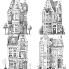 Brazilian Tiny House Coloring Book - CraftNest - Digital Crafting and Art