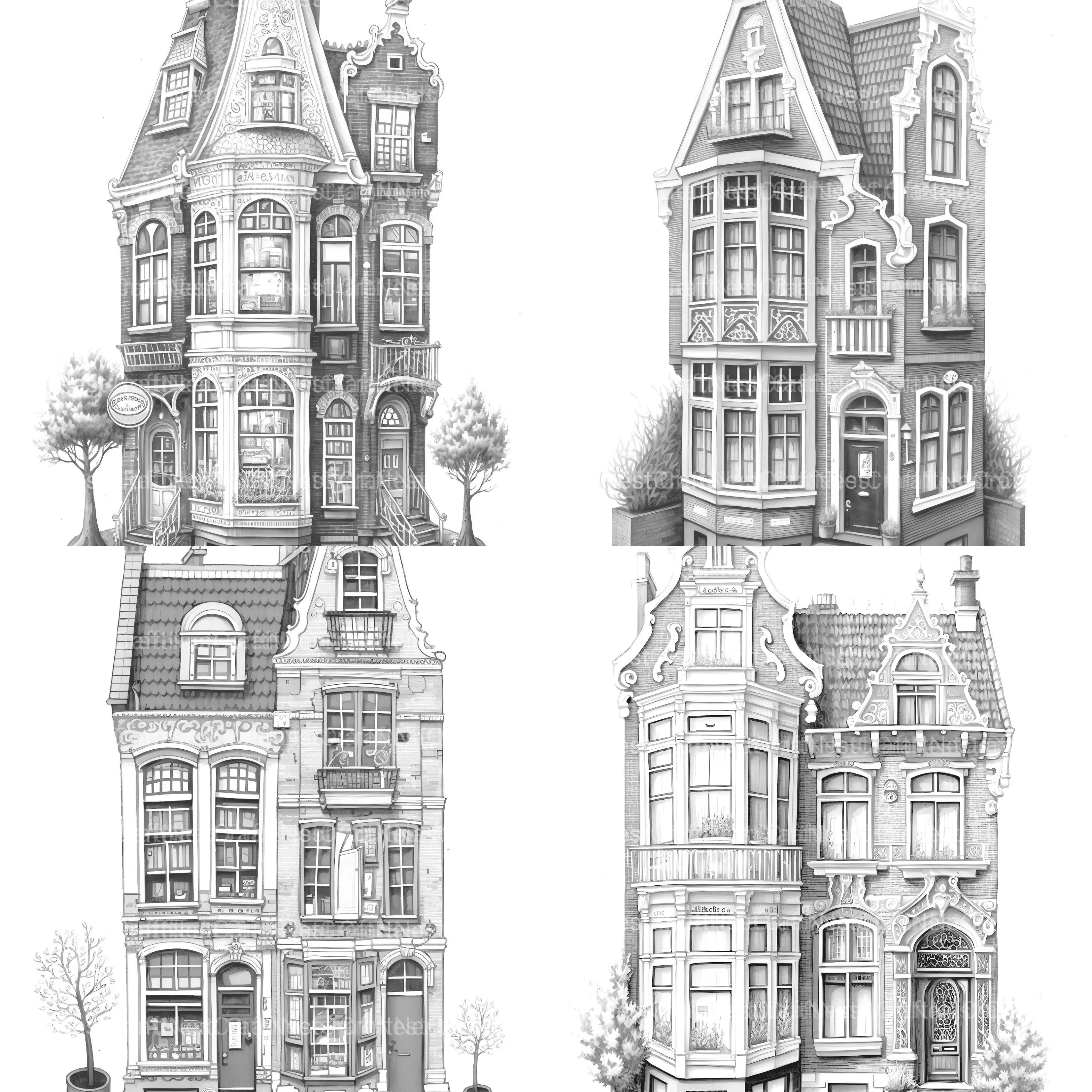 Brazilian Tiny House Coloring Book - CraftNest - Digital Crafting and Art