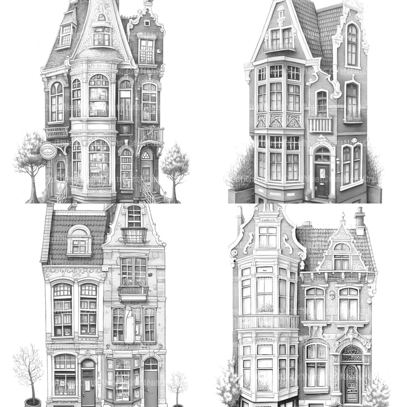 Brazilian Tiny House Coloring Book - CraftNest - Digital Crafting and Art