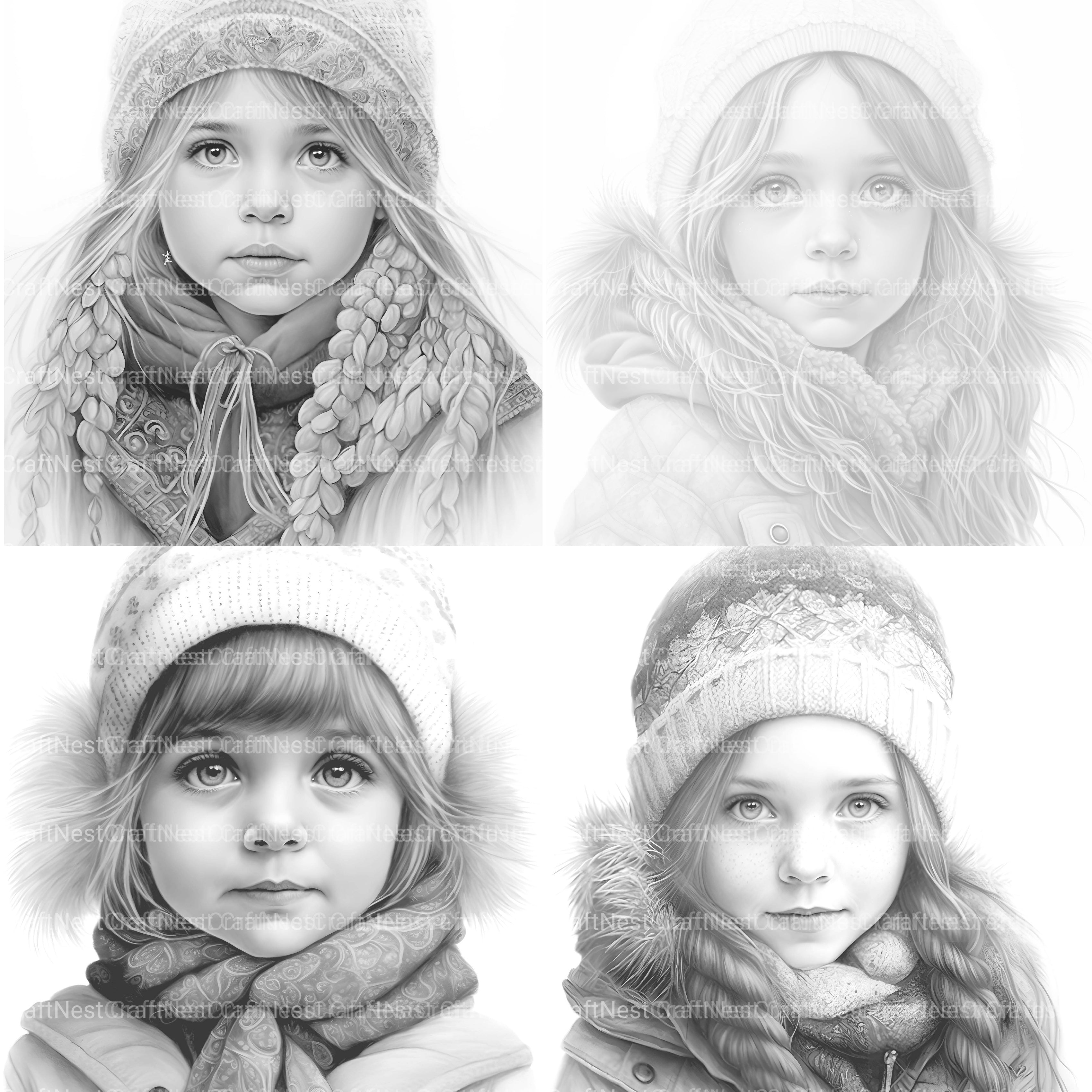 Egyptian Boy Coloring Book - CraftNest - Digital Crafting and Art