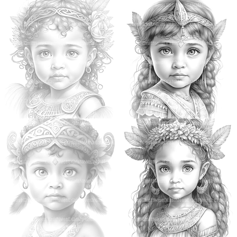 Maya Boy Coloring Book - CraftNest - Digital Crafting and Art