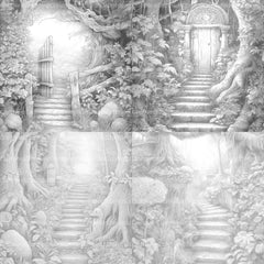 Forest Gate Coloring Book 2 - CraftNest - Digital Crafting and Art