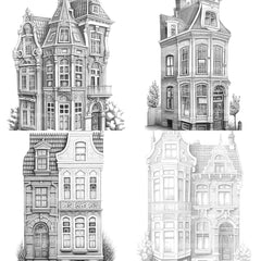 Brazilian Tiny House Coloring Book - CraftNest - Digital Crafting and Art