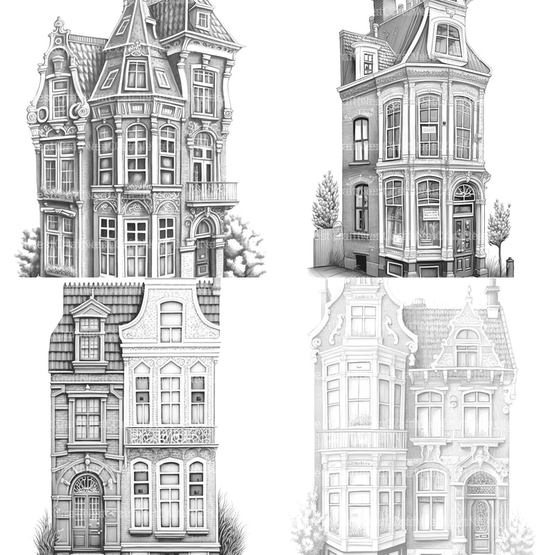 Brazilian Tiny House Coloring Book - CraftNest - Digital Crafting and Art