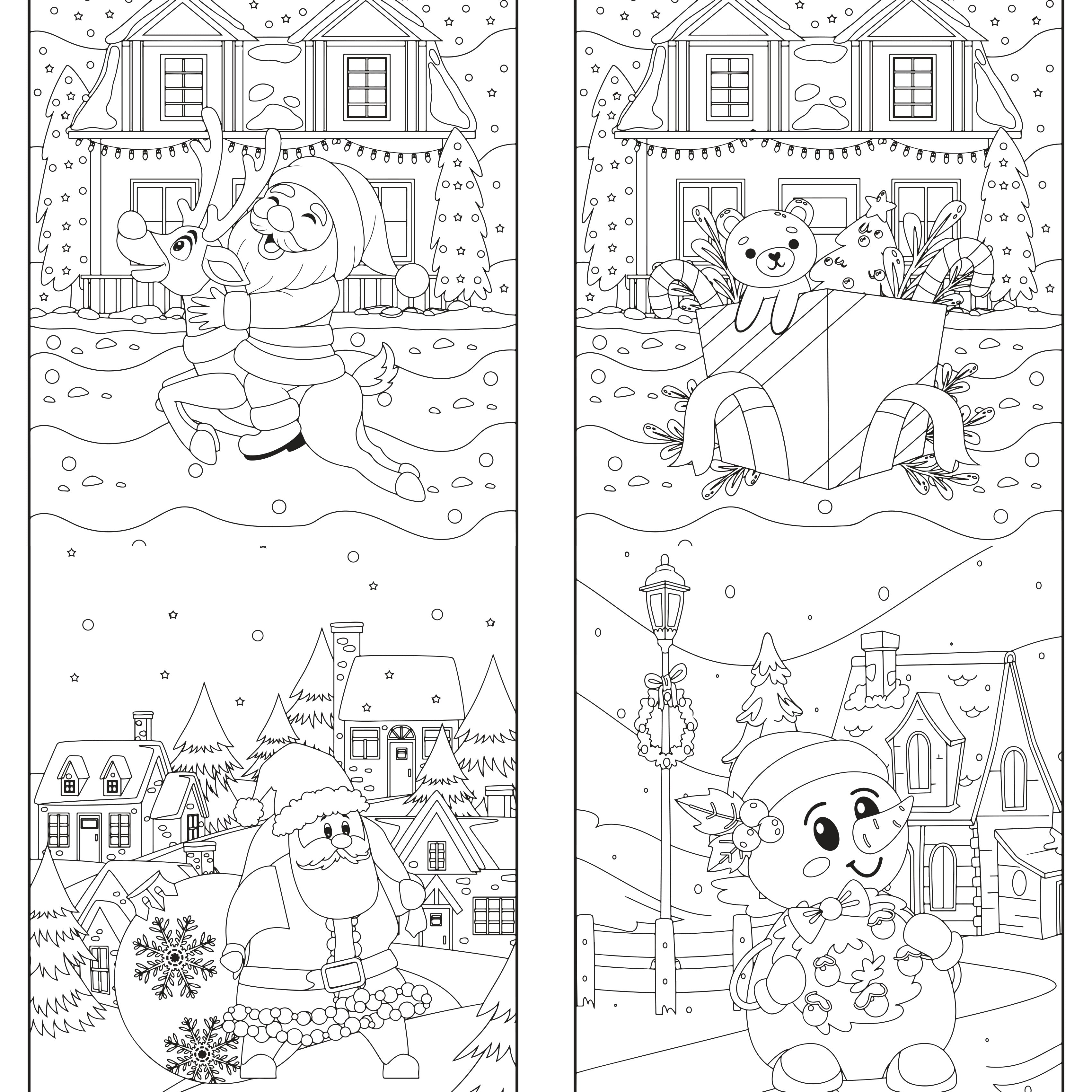 Kids Christmas Coloring Pages Coloring Book 2